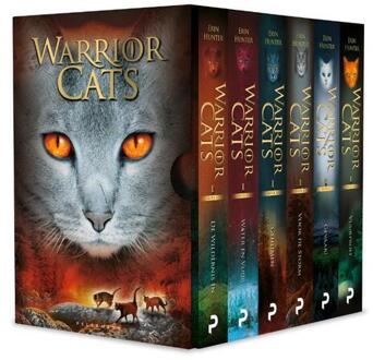 Cadeaubox warrior cats - 6 delen van serie 1 - Boek Erin Hunter (9059244419)