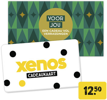 cadeaukaart feest 12.50