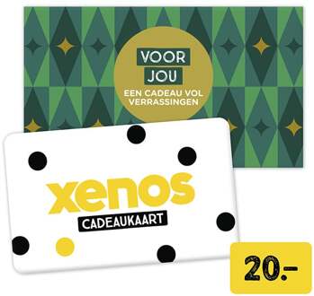 cadeaukaart feest 20,