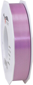 Cadeaulint - 2,5 cm x 91 meter - lila paars - satijn - sierlint - cadeaus inpakken