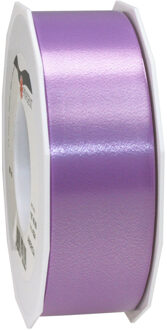 Cadeaulint - 4 cm x 91 meter - lila paars - satijn - sierlint - cadeaus inpakken