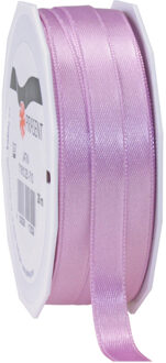 Cadeaulint Satijn - 1 cm x 25 meter - lila paars - cadeaus inpakken - sierlint