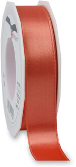 Cadeaulint Satijn - 2.5 cm x 25 meter - roze - cadeaus inpakken - sierlint