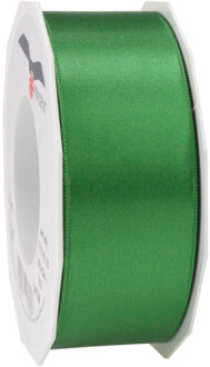 Cadeaulint Satijn - 4 cm x 25 meter - groen - cadeaus inpakken - sierlint