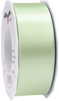 Cadeaulint Satijn - 4 cm x 25 meter - mintgroen - cadeaus inpakken - sierlint