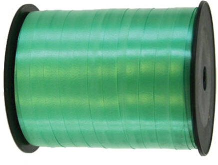 Cadeaulint/sierlint in de kleur groen 5 mm x 500 meter - Cadeauversiering