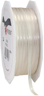 Cadeaulint/sierlint Satijn - 0.3 cm x 50 meter - Beige - cadeaus - Cadeaulinten