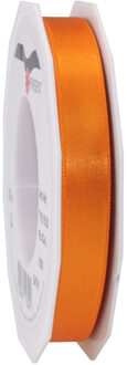 Cadeaulint/sierlint Satijn - 1.5 cm x 25 meter - Oranje - cadeaus - Cadeaulinten