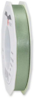 Cadeaulint/sierlint Satijn - 1.5 cm x 25 meter - Salie Groen - cadeaus inpakken - decoratie