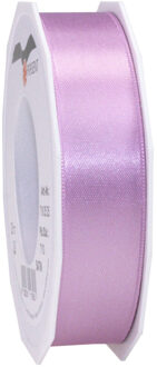 Cadeaulint/sierlint Satijn - 2.5 cm x 25 meter - lila - cadeaus inpakken - decoratie