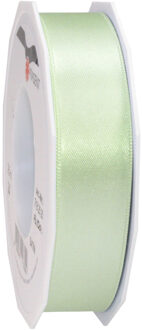 Cadeaulint/sierlint Satijn - 2.5 cm x 25 meter - mint groen - cadeaus inpakken - decoratie Mintgroen
