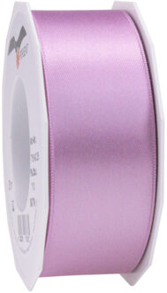 Cadeaulint/sierlint Satijn - 4 cm x 25 meter - lila - cadeaus inpakken - decoratie