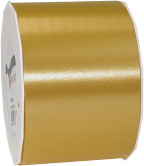 Cadeaulint/sierlint Satijn - 9 cm x 91 meter - Brons - cadeaus - Cadeaulinten Bruin