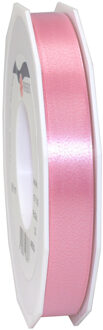 Cadeaulint/sierlint Satijn XL - 1,5 cm x 91 meter - roze - cadeaus inpakken - decoratie