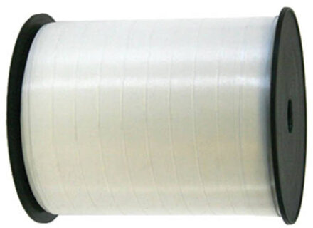 Cadeaulint - wit - 5 mm x 500 meter - sierlint - kadolint - linten