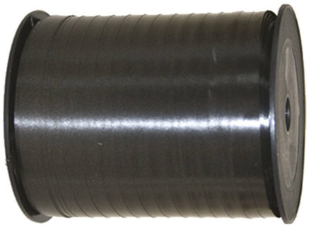 Cadeaulint - zwart - 5 mm x 500 meter - sierlint - kadolint - linten