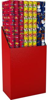 Cadeaupapier Sinterklaas 300x100cm XXL Multikleur