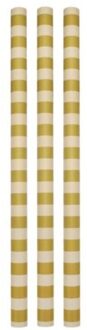 cadeaupapier stripes - vanilla/seaweed