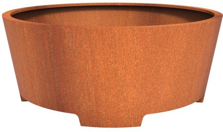 CADO cortenstaal 200x80 cm bloempot met poten
