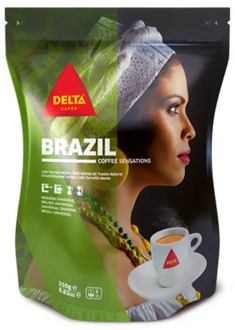 Cafe BRAZIL, 250g coffee ground DELTA