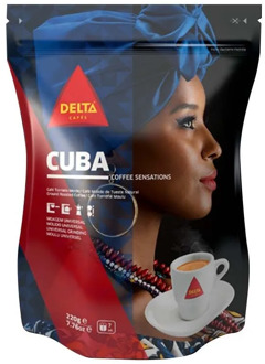 Cafe CUBA, 250g coffee ground DELTA