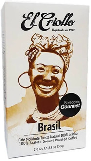 Cafe El criollo BRASIL , 250g ground coffee selection Gourmet