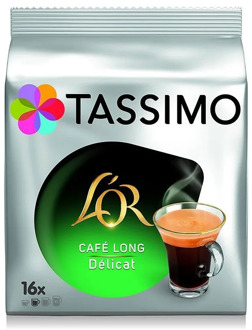 Cafe Long Delicat L 'or, 16 services Tassimo