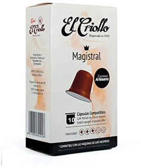 Café Magistral El Criollo, 10 compatible nespresso capsules