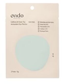 Caffeine & Green Tea Antioxidant Eye Patches 2 Pads 2 Pads