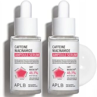Caffeine Niacinamide Ampoule Serum Set 40ml x 2 pcs