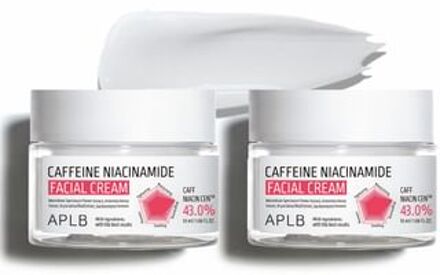 Caffeine Niacinamide Facial Cream Set 55ml x 2 pcs