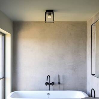 Caged Wet Small IP44 messing zwart, messing