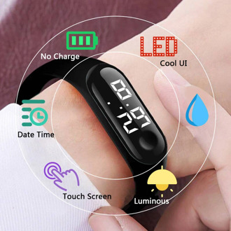 CAINUOS kids watches Children Watch Bracelet For Girls Boys Sport digital relogio hombre LED Digital Child Clock Students Watch