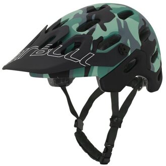 Cairbull 29 Ultralight In-Mold Fietshelm, Road Mountainbike Helm Fiets Accessoires Casco Integrale Mtb, casco Bicicleta groen / L(58-62cm)