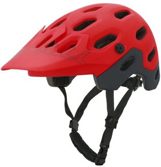 Cairbull 29 Ultralight In-Mold Fietshelm, Road Mountainbike Helm Fiets Accessoires Casco Integrale Mtb, casco Bicicleta rood / L(58-62cm)