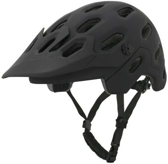 Cairbull 29 Ultralight In-Mold Fietshelm, Road Mountainbike Helm Fiets Accessoires Casco Integrale Mtb, casco Bicicleta zwart / L(58-62cm)