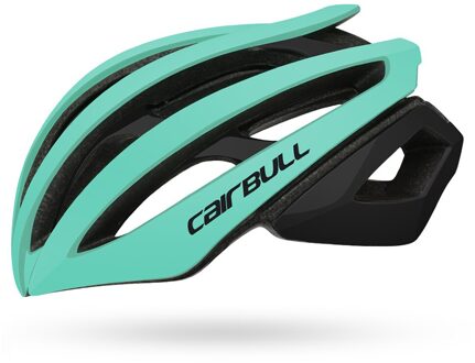 Cairbull Fietsen Fietshelm Voor Volwassenen Mannen Vrouwen Mountainbike Helmen Lichtgewicht Dubbele Laag Racefiets Mtb Racing Helm munt groen / L(58-61cm)