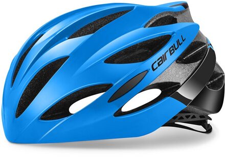 Cairbull Fietshelmen Mannen Vrouwen Lichtgewicht Fietshelm Mtb Weg Mountainbike Integraal Gegoten Fietshelmen Protector Blauw / L
