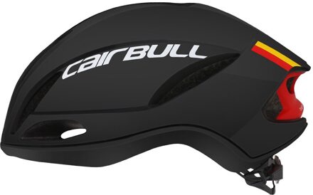 Cairbull Integraal Gevormde Fietshelm Eps Ademend Racing Fietshelm Mannen Vrouwen Aero Mtb Racefiets Sport Helm zwart-rood