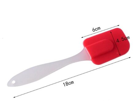 Cake Boter Spatel Siliconen Lepel Mengen Lepel Lange Steel Kookgerei Servies Keuken Soep Lepels Mixer Koken Gereedschap 1stk cake scraper