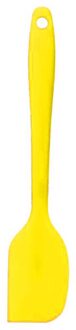 Cake Gereedschappen Mallen Hittebestendige Flexibele Siliconen Taart Spatel Schrapen Bakken Koken Decorating Fondant geel