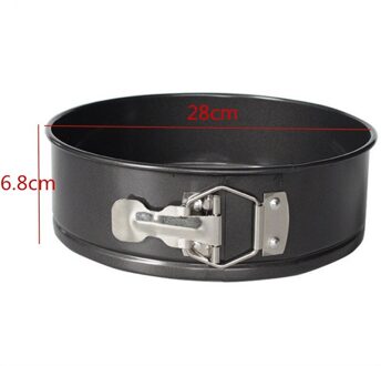 Cake Pan Koolstofstaal Non-stick Lente Vorm Bakken Pan Verwijderbare Bodem Cake Pan Bakvormen Taart Bakvormen Keuken accessoires 7