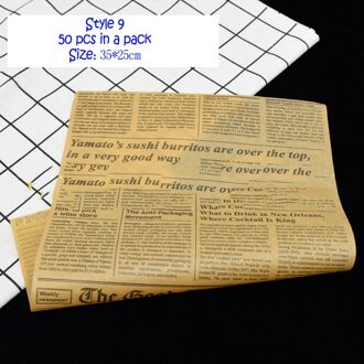 Cake Roll Olie Papier Brood Bakpapier DIY Bakken Verpakking Papier 9