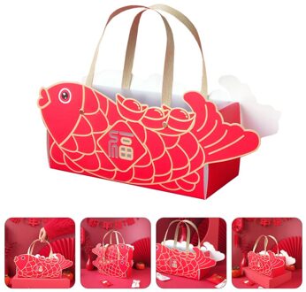 Cake Verpakking Box Praktische Koektrommel Papieren Verpakking Party Favor Box