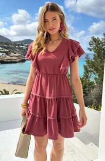 Cala Jondal Jurk Dust Roze