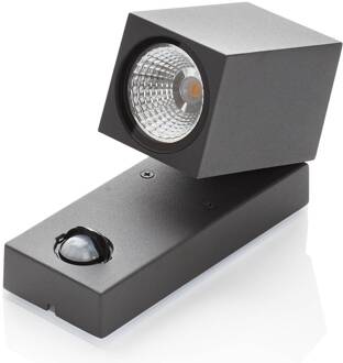 Cala - LED buitenspot met bewegingsmelder donkergrijs