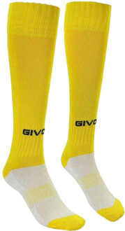 Calcio voetbalsokken voor jongens Geel - One size