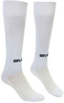 Calcio voetbalsokken voor jongens Wit - One size