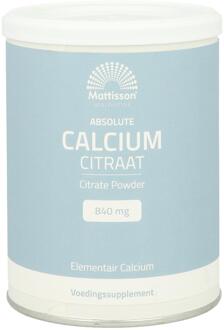 / Calcium Citraat Poeder – bevat 21% elementair Calcium - 125 gram