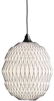 Caleo 1 Paper Hanglamp - Wit/Brons